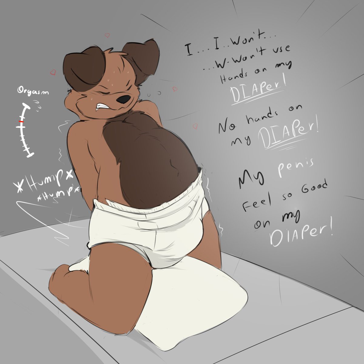 OnyPadded's tweet photo. A quick sketch made in livestream :3 
This art could become a good art finished hehe but I hope you enjoy this simple sketch ♥ diaper ♥

sorry my bad english >////< https://t.co/UJjQt6bjqS