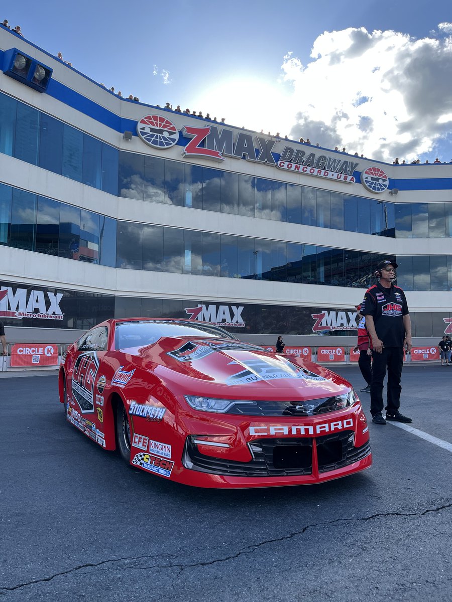 In Saturday qualifying, Bo took the #JHGDriven Chevy to a 6.577 and a 6.579 to land 11th in the lineup. He'll square off with Erica Enders, Jerry Tucker, and Kyle Koretsky in round one at the Charlotte Four-Wide Nationals.

<a href="/NHRA/">NHRA</a> #4WideNats 
<a href="/SummitRacing/">summitracing</a> <a href="/jimbutner/">Jim Butner Auto Group</a> 
#TeamJBA