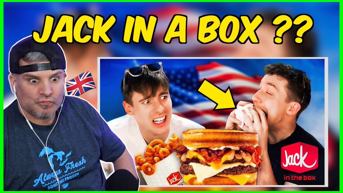 Mr_H_YouTube's tweet photo. Have you tried Jack in A Box? Check out our Jolly reaction. Link in the comments.

#mrhandfriends #youtubereactions #britishfamilyreacts #jolly #reactionvideos #jackinabox #foodreaction #fastfood https://t.co/B47zFys7JA