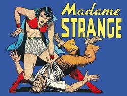 HeroesUnited_4's tweet photo. #MadameStrange - #Heroine Madame Strange first appears in #GreatComicsPublications #GreatComics #1 (November 1941) - Madame Strange with physical strength, speed, knife-throwing ability, and pilot - fighting #Axis spies attacking #Hawaii -
#GoldenAgeComics https://t.co/8LZ6OQrRfE