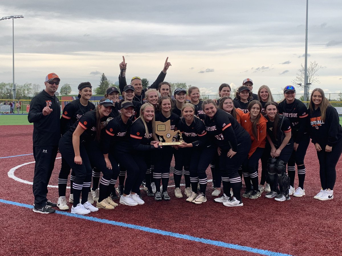Shadyside wins their 1st OVAC title since 1994. 
Final score 6-5 
<a href="/WTRF7News/">WTRF 7News</a> <a href="/Softball_LTs/">Shadyside Tigers Softball 🥎</a>