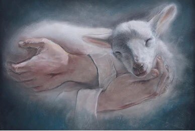 Kalina_Boulter's tweet photo. The Lord grant us a quiet night and a perfect end.
Amen.
#Compline #NightPrayer #pray #CatholicArt #ChristianArt #ReligiousArt #TheGoodShepherd #JesusTheGoodShepherd #KalinaB https://t.co/cBrY2LsHhX