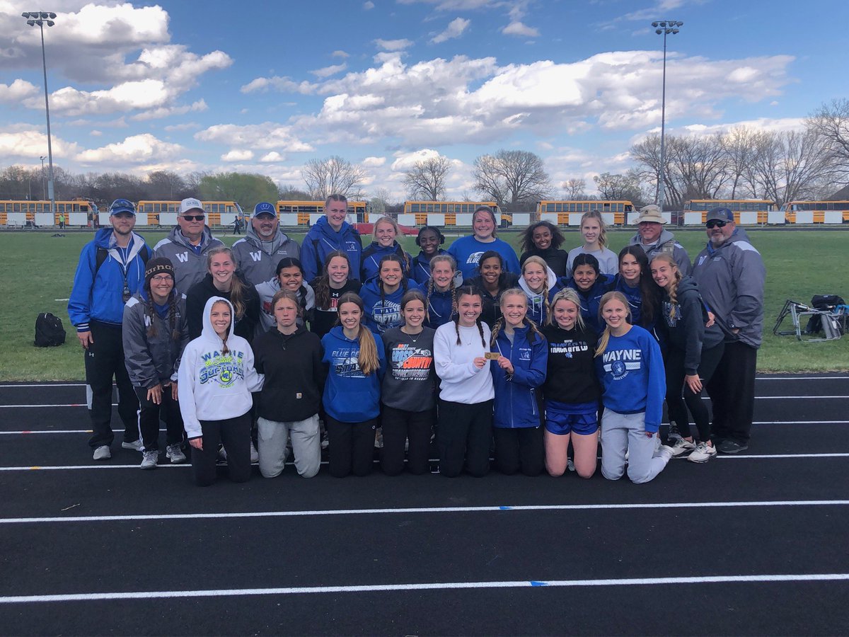 Congratulations to our Lady Blue Devils for being the Mid-State Conference team champions!!!
#WeAreWayne
@WayneSchools <a href="/PrepRunningNerd/">Prep Running Nerd</a>