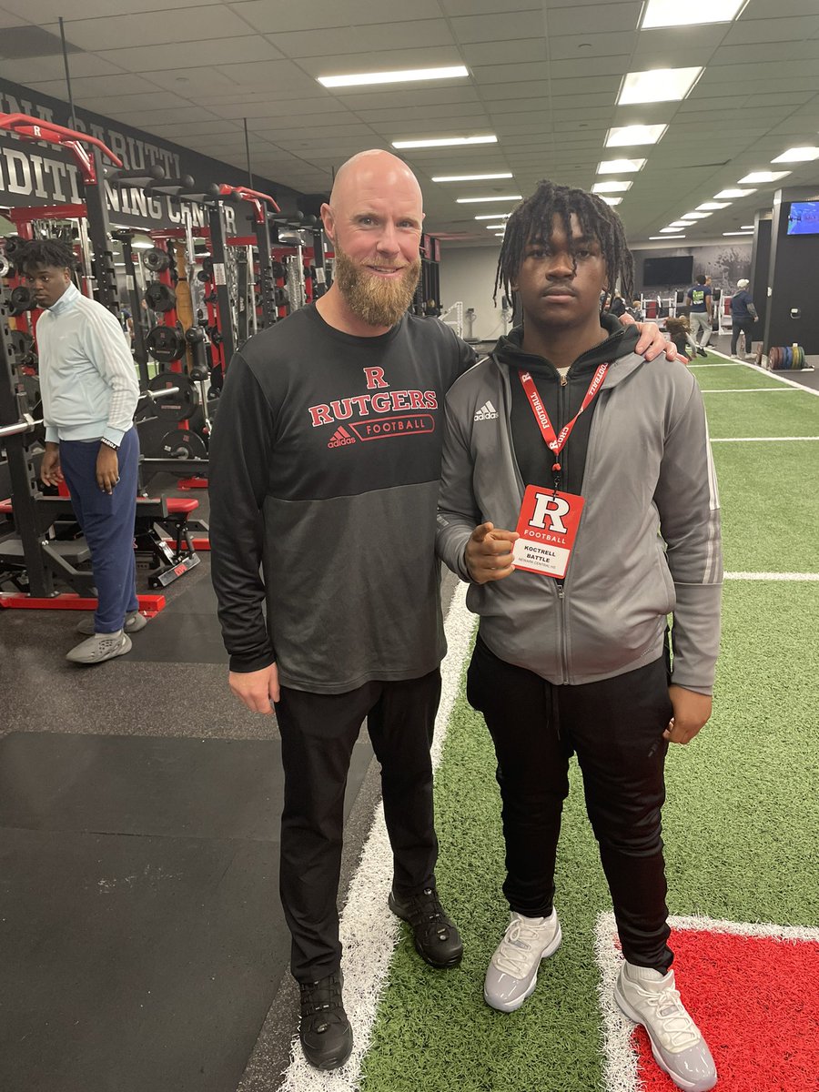 TheRealTrellMi3's tweet photo. Thank you Rutgers for having me today  , I expect to be back soon 🪓
@cjhetherman @Nas_Jones27 @RamonS_RU @CoachMWatson @CoachBarr74 @coachmarkchs @aceTheAccolade https://t.co/VLxaNHYOoO