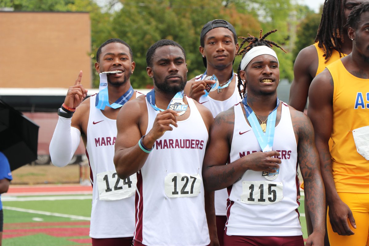 Day III of @TheSIAC Championships have concluded. The CSU women finished in 6th place in the 14 team field with 69 points. The Marauder men came in 7th place out of 12 teams with 35 points. Full results on - results.tfmeetpro.com//SIAC_Champion…