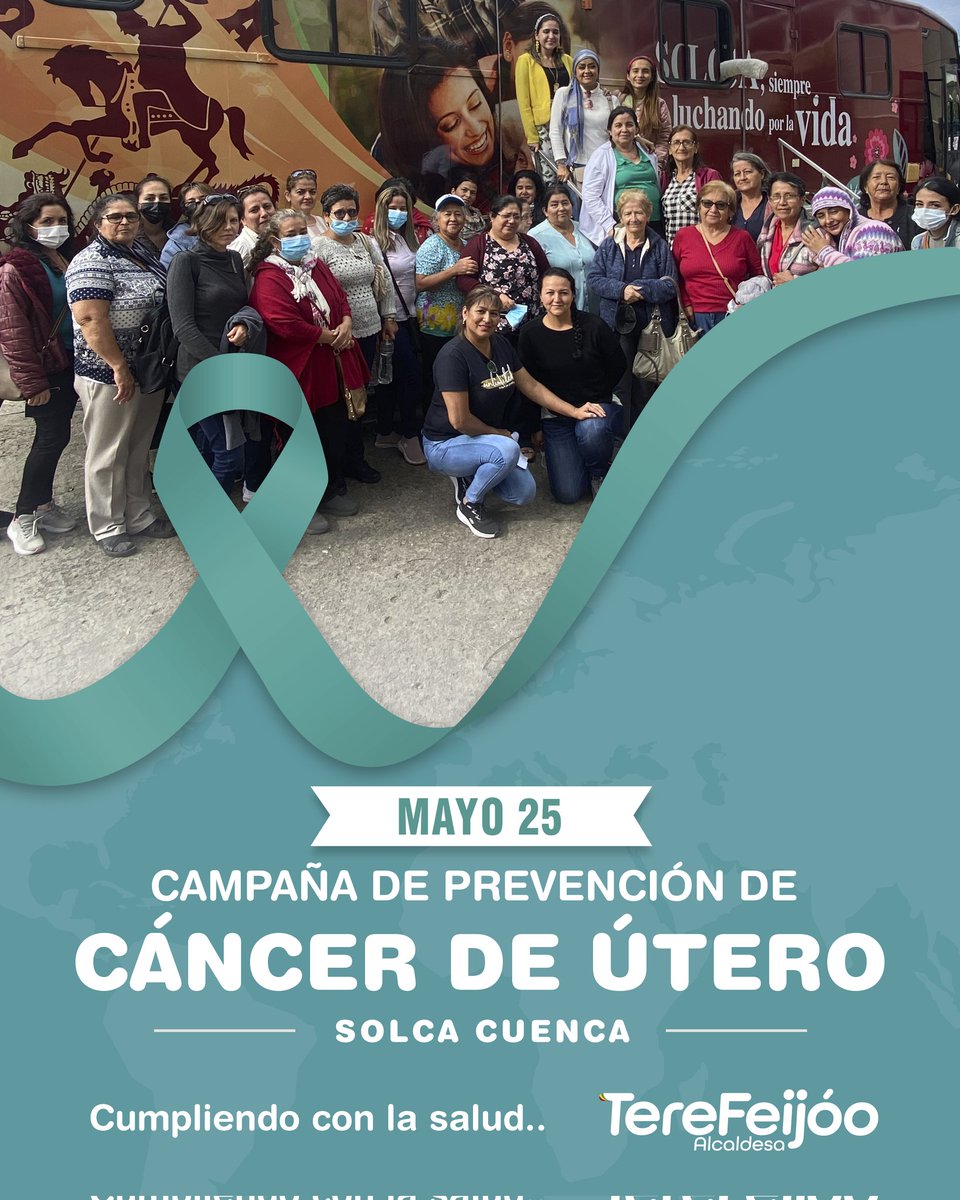 tere_feijoo's tweet photo. ¡No esperes más para cuidar tu salud! 
Si eres mujer, en edad de 21 años en adelante y tienes antecendes médicos familiares relacionados al cáncer, comunícate por este medio.

Juntas podemos prevenir el cáncer de útero https://t.co/7c15Yw19A6