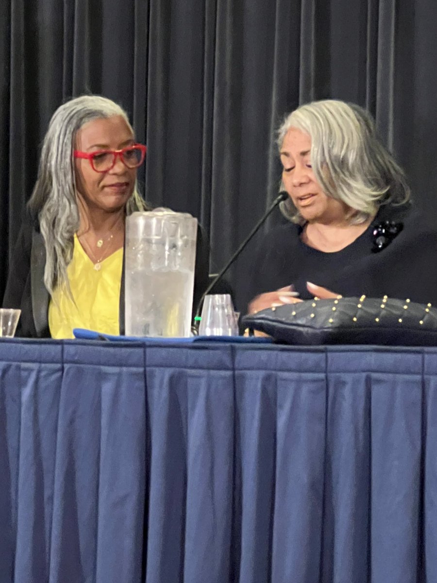 mixcom's tweet photo. @HelenRLittle and @DyanaWilliams at the #LibraryofCongress Friday.  Congratulations on your well-deserved honors Friday!   #BlackWomeninRadio https://t.co/eKdsL8kNwW