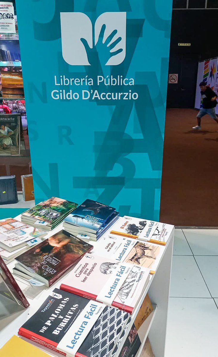 tayesnen's tweet photo. Con la colaboración de la Librería Pública Gildo D'Accurzio estamos participando  de la 47° Feria Internacional del Libro Buenos Aires 2023 con cuatro libros adaptados por Tayesnén y publicados por Qellqasqa Editorial. https://t.co/dDh0euarqn