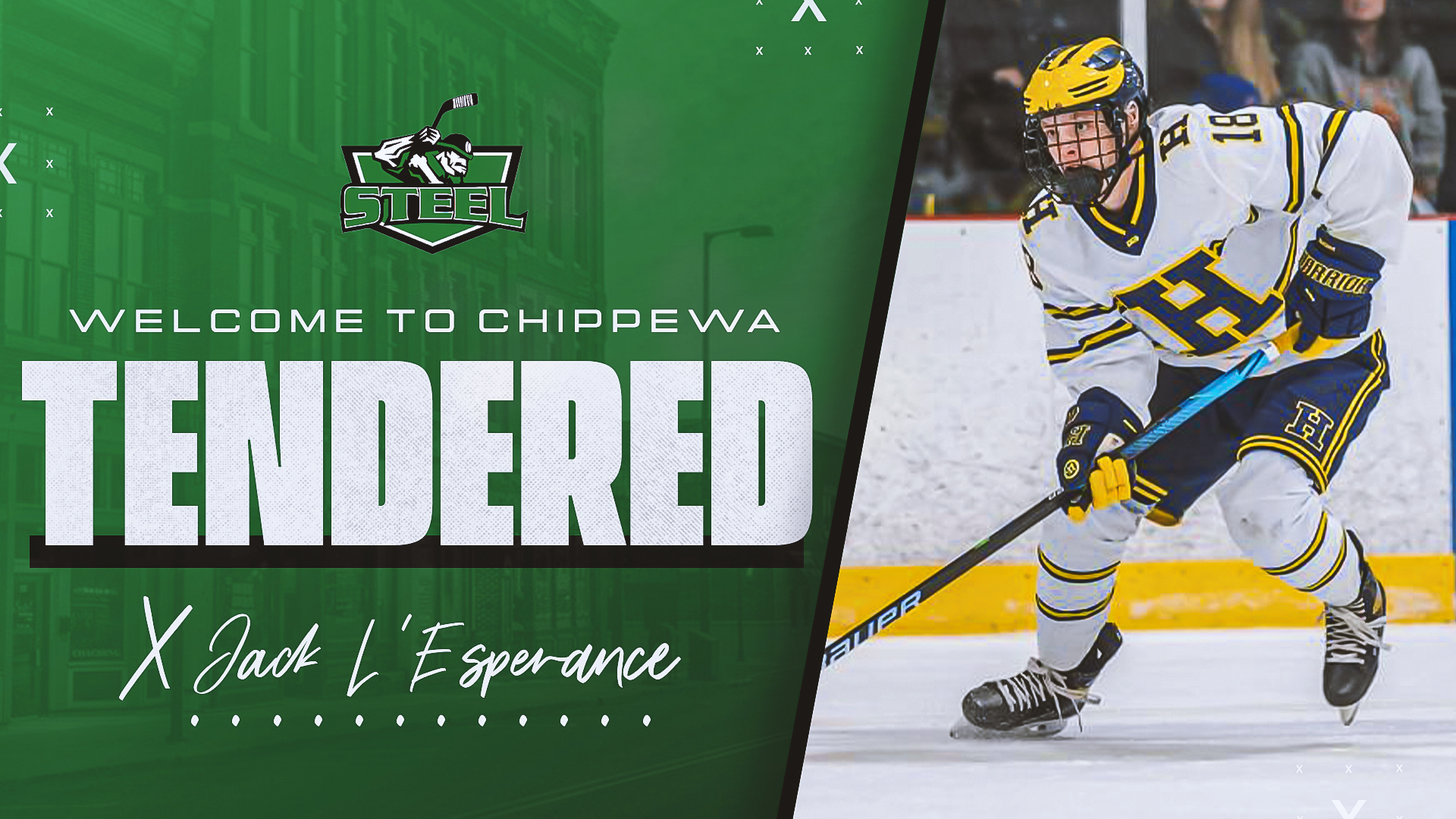 Chippewa Steel Hockey on Twitter "NEWS The Chippewa Steel are proud