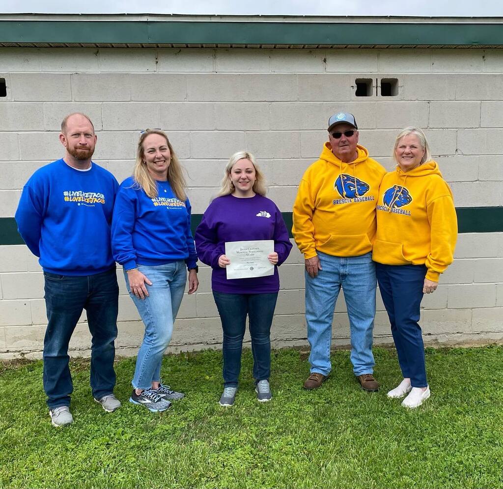 LeadLikeJacob's tweet photo. Big congrats to Macy Dame, a junior at Kentucky Wesleyan College! She is the college recipient of Jacob’s scholarship and we are so excited to see how she continues to make a difference! 

#livelikejacob #lovelikejacob #leadlikejacob https://t.co/4OO32Y0myH