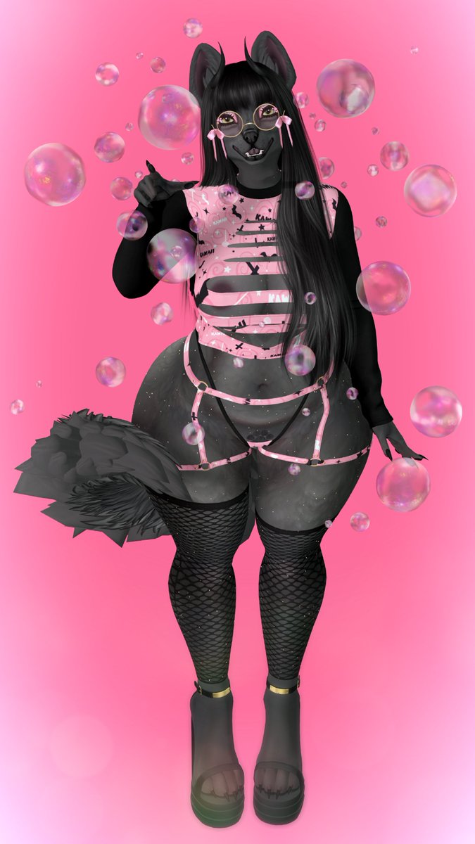 Kawaii & Bubbles
♪youtu.be/v1uSlrukwHY
🡆flic.kr/p/2owMq11

Outfit: - TRIGGERED - | TRUTH |  | *B.D.R.* | [Cynful]

#SecondLife #SLFurry #SLPhotography #KinkyEvent #SL