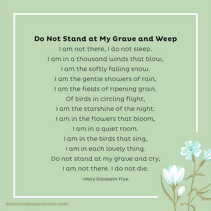 Do not stand by their grave and weep.

#bereavement
#storytrees #celebratinglife #storytreesonline #digitalmemorial #digitallegacyplatform #grieving #obituaries #foreverinourhearts #muchloved #dealingwithgrief