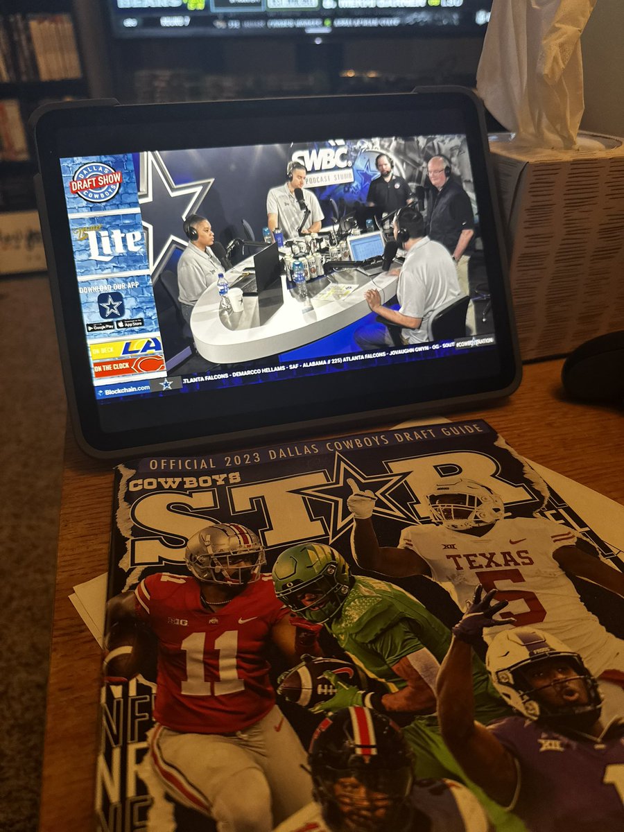 ShayneIronAdams's tweet photo. @Kyle_Youmans @BryanBroaddus @BobbyBeltTX @dallascowboys Draft 2023 stuck it out through the whole thing!!! Go Cowboys!! https://t.co/zIszmFOsQH