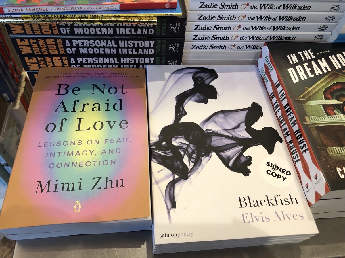 Nice seeing Blackfish ⁦<a href="/greenlightbklyn/">Greenlight Bookstore</a>⁩ among other great titles. #books #poetry