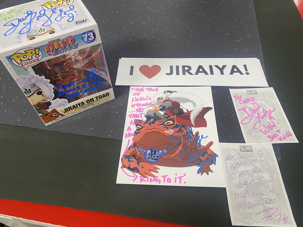 ImChriill's tweet photo. Got to meet the wonderful Lord Jiraiya/Archimonde @DavidLodgeVOPro today at @TCsRockets Had to snag this video of him before we step into raid on May 9th. https://t.co/zH0Tj1LqRv
