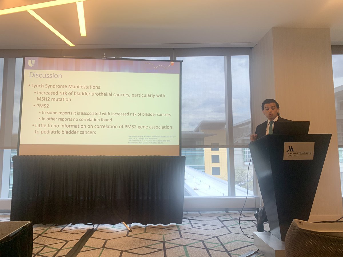 How do we follow pediatric patients with urothelial cancer, particularly when associated with Lynch Syndrome? <a href="/SPU_Urology/">SPU_Urology</a> #AUA23