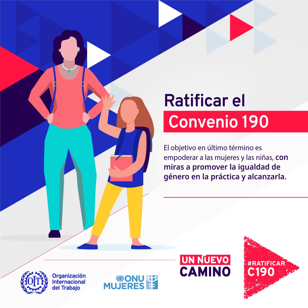 ONUMujeres's tweet photo. El #Convenio190 insta a adoptar un “enfoque que tenga en cuenta las consideraciones de género”. Este implica que se reflejen todas las realidades de las niñas y las mujeres; se centre en sus necesidades; asegure su participación y respete sus experiencias.
https://t.co/eFHcdsGv3h https://t.co/QqPjIzXFr7