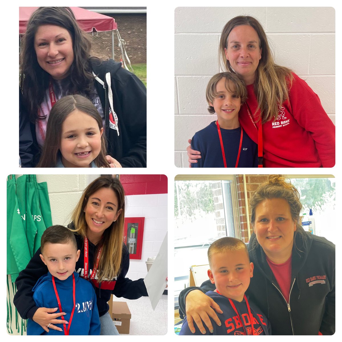 rbpsEAGLES's tweet photo. Look at all the WONDERFUL kids that came to visit on Bring Your Child To Work Day!! They ‘signed in’, got an official ID, participated in a scavenger hunt, and got a goodie bag before leaving! 😊 Hoping to see you again next year! @DreamBigRB @RedBankSup #MakingMemoriesWithMom ❤️ https://t.co/blwxGloEFr