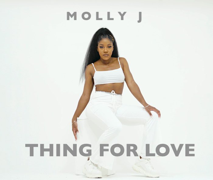 Here’s the cover for Thing For Love. Less than 2 weeks! ❤️ #MollyJ #ThingForLove #NewSingle #ComingSoon #SingleCover