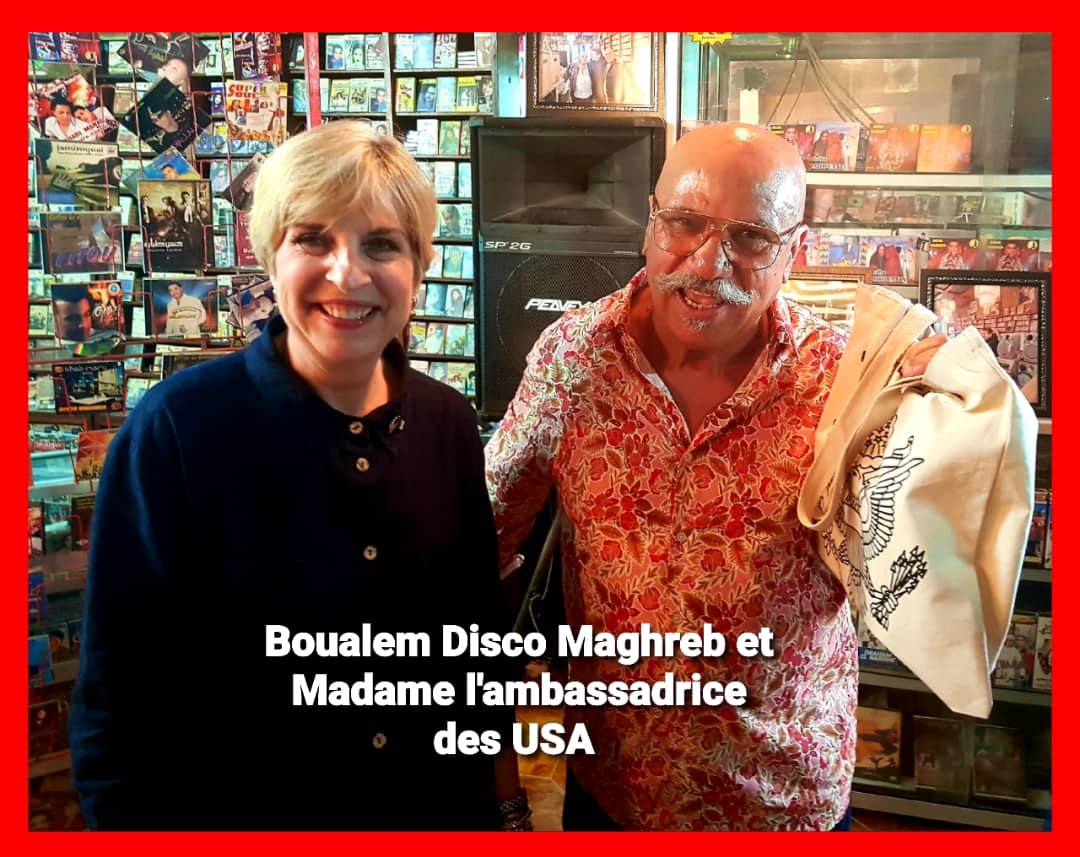 discomaghreb31's tweet photo. Ce jour le 29/04/2023, dans les locaux de Disco-Maghreb, Madame Elizabeth Moore Aubin, Ambassadrice des USA à Alger. https://t.co/0FRpL02t6N