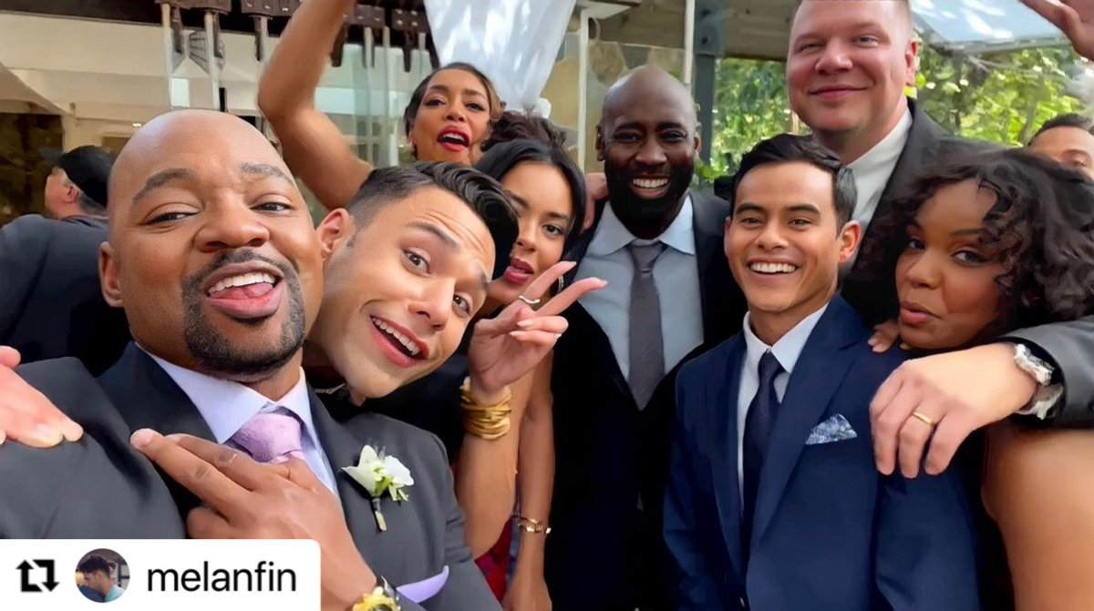 db_woodside's tweet photo. #Repost #melanfin IG 
wedding is coming soon 💒 @dbwofficial
#tarlos #rafaelsilva #carlosreyes #paulstrickland #mateochavez #sierramcclain #nancygillian #julianworks #graceryder #jimparrack #tommyvega #ginatorres #briannabaker #brianmichael #juddryder #dbwoodside #911lonestar https://t.co/TnYLkPbeFv