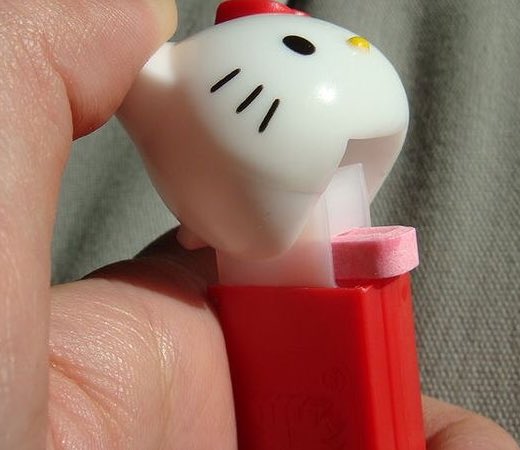 went shopping with chrissy yesterday and all I bought was a pez dispenser