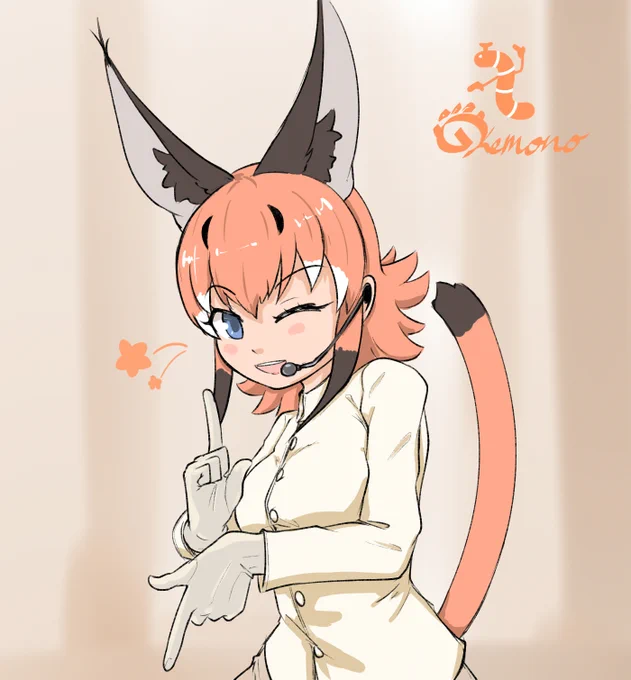 #今月描いた絵を晒そう 
カラカルしか描いてねぇ 