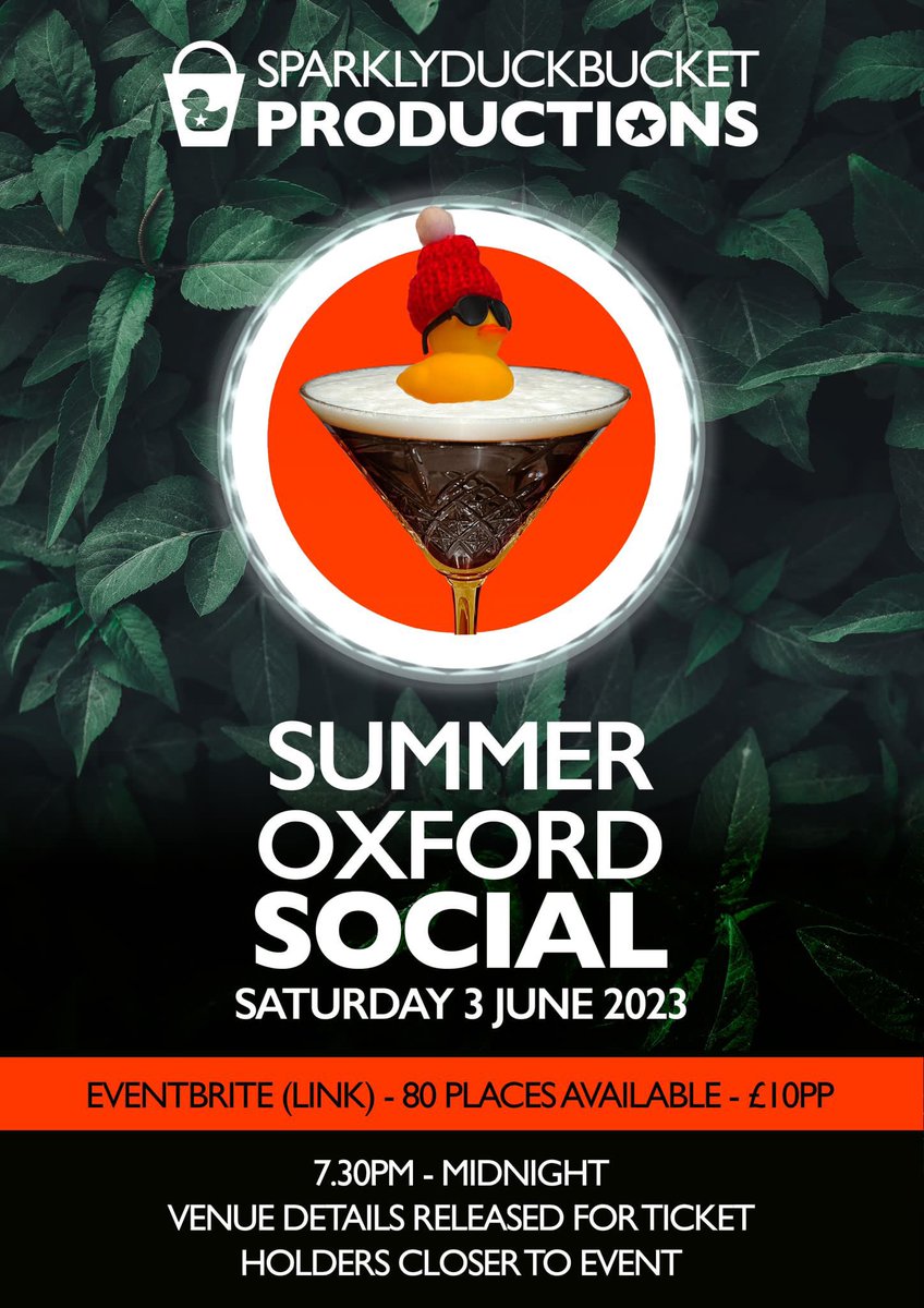 We are doing a thing!!!
DM one of us <a href="/TigerooStripe/">Tiger Stripes</a> <a href="/Elanjay_UK/">Elanjay</a> for ticket details and availablity😘💋
#WeAreHavingAParty
#SparklyDuckBucket