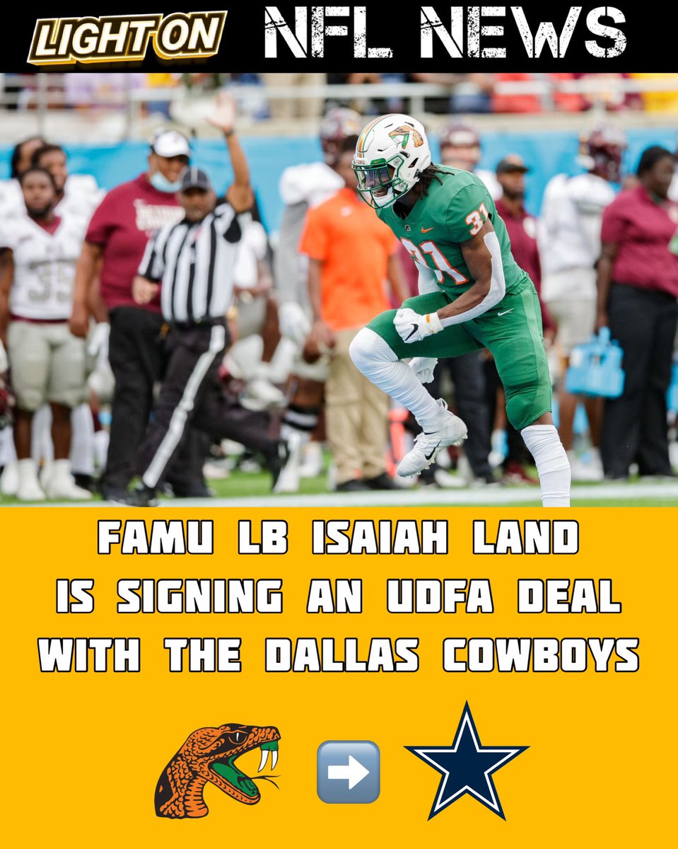 LIGHT ON COLLEGE SPORTS on Twitter "FAMU LB Isaiah Land is signing an