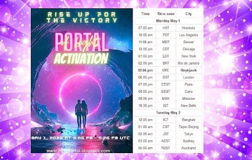 Adrienn74889716's tweet photo. Starseeds, Light Warriors, and anyone wishing to participate…. Please share this video far and wide! May 1st Portal of Light Activation!! We need this more than ever right now! Let’s make this happen!!! ❤️🙏✨ https://t.co/ShqYj6Qqqa https://t.co/ll4OrCkwQm