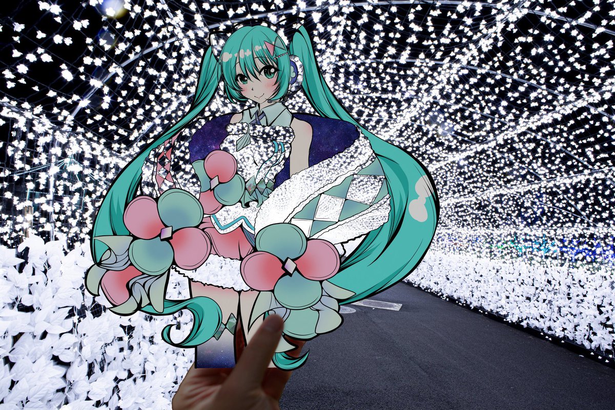 初音ミク ,magical_mirai_miku 「おはようございます」|古鉄@ニコ超両日行きますのイラスト