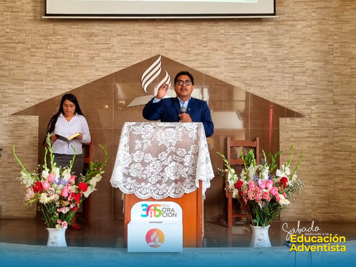 Con gran alegría nuestros docentes y plana administrativa participaron del sábado dedicado a la Educación Adventista 💙, compartiendo mensajes del amor de Dios y el propósito de nuestra educación, en las iglesias de Chosica y Chaclacayo. 💒