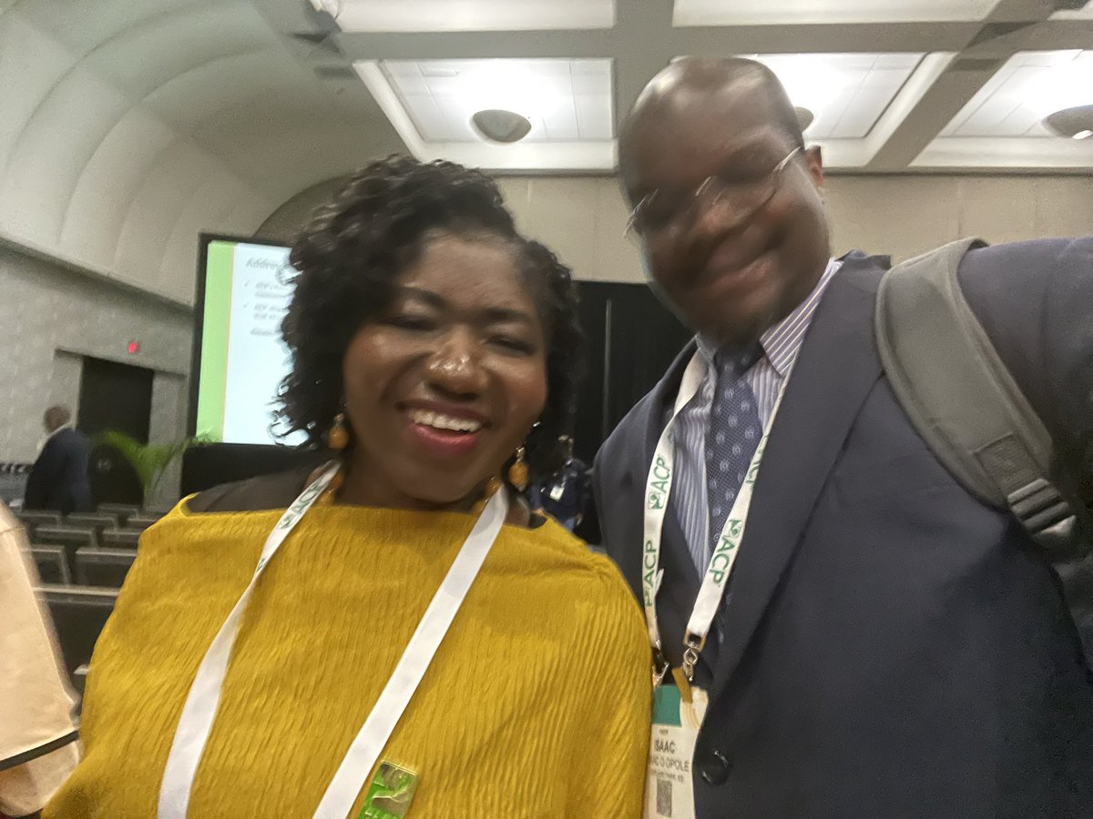 Isaac_Opole's tweet photo. Impassioned advocacy for robust and high quality physician practices at today’s @ACPIMPhysicians #IM2023 town Hall by #IMHERO Dr. Bertha Ayi, MD, FACP @adwoaserwa. Physician to physician consults require physician to physician opinion. Not opinions from ancillary providers. https://t.co/XfLi5r1gEj