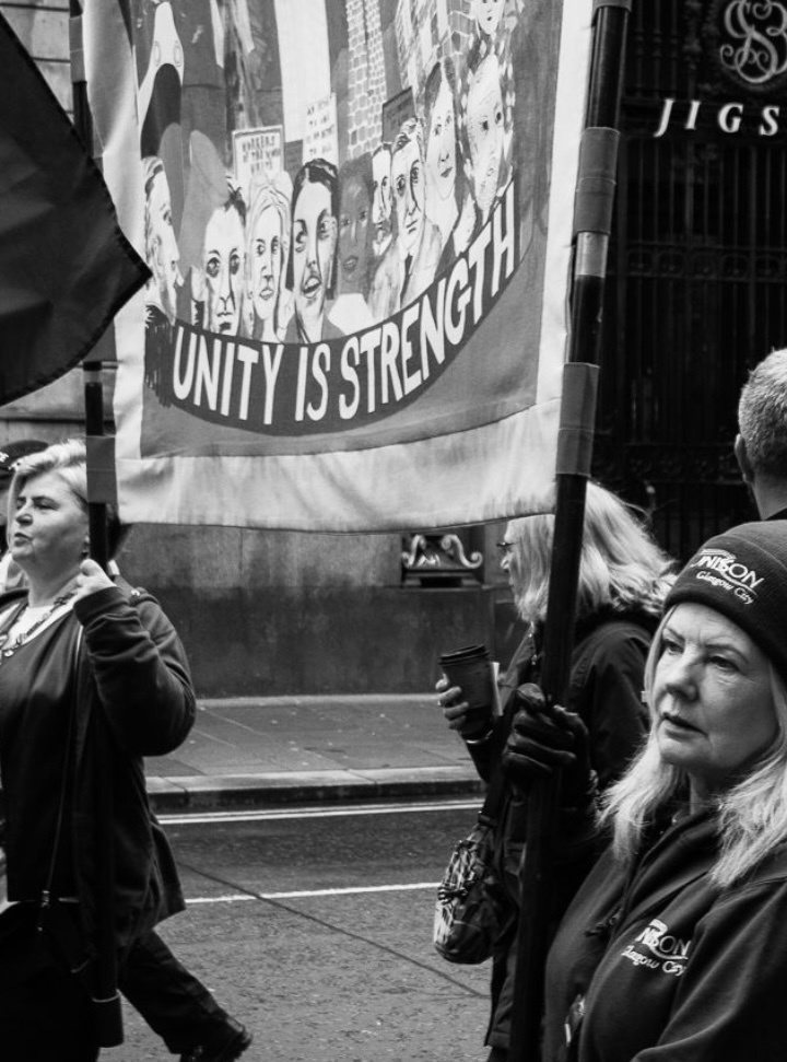 unison_glasgow's tweet photo. #GlasgowMayDay https://t.co/ea7pFJWb2D