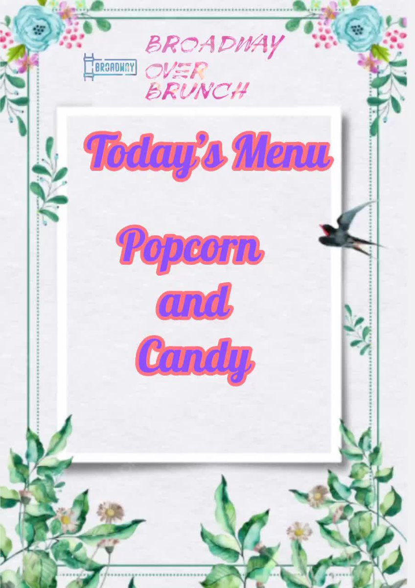 bwayoverbrunch's tweet image. #TodaysMenu #BroadwayOverBrunch