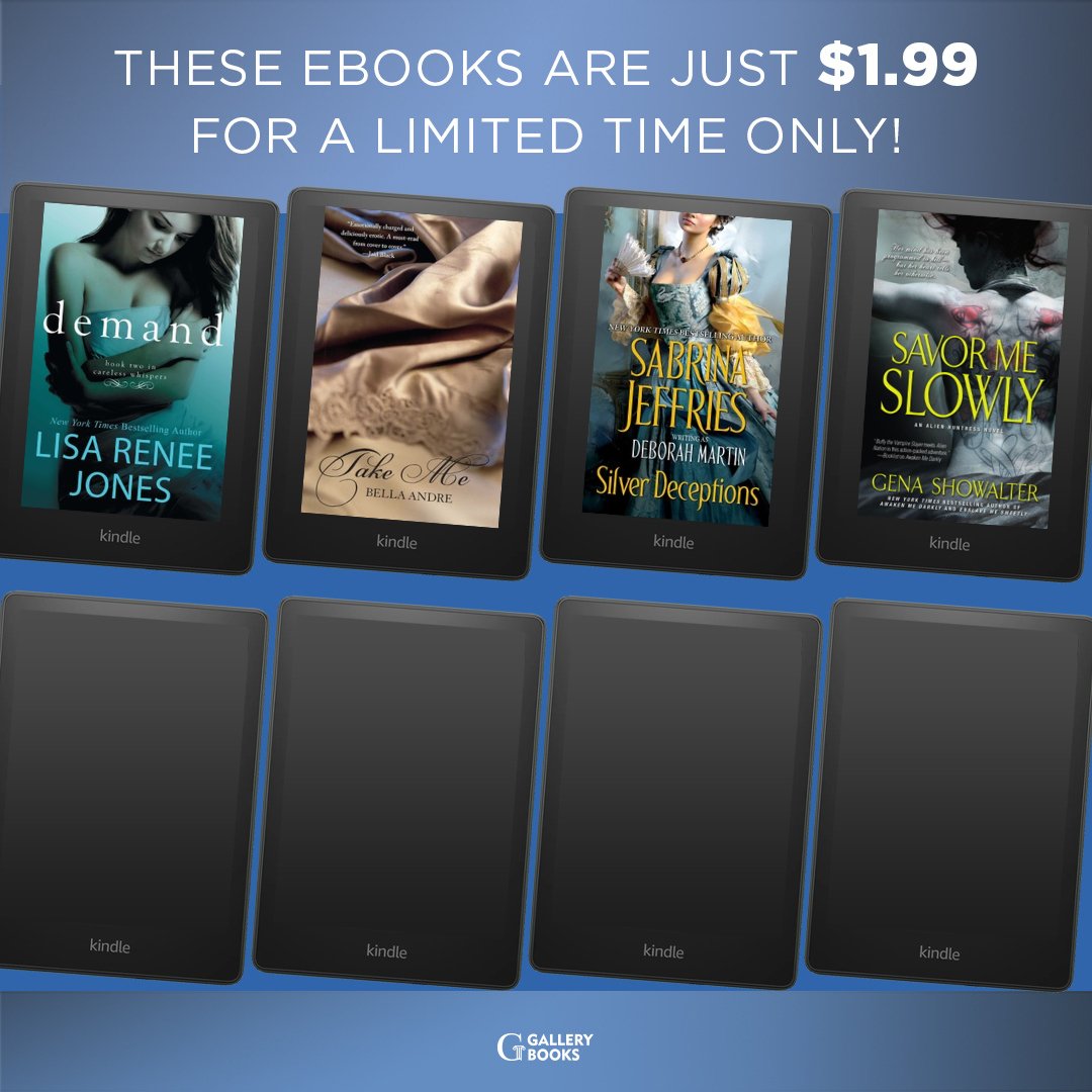 Gallery Books on Twitter "You don't want to miss out on these ebook