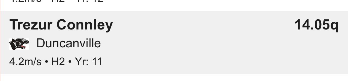 🚨🚨new 100mh pr: 14.05 🚨🚨