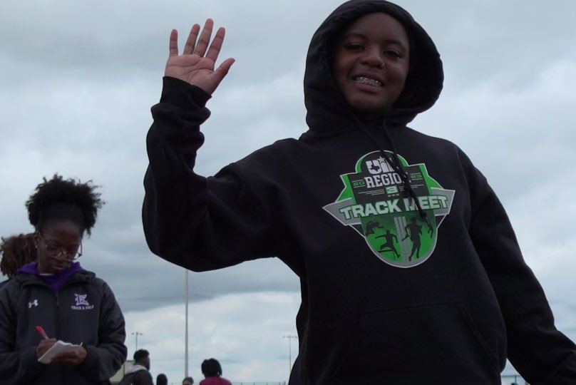 CoachK_Bauer's tweet photo. Region 3-5A finalist Jynasis Hasty (fr) was explosive in her first solo regional appearance! She was projected to finish 14/16, but she always excels when she’s called to do so!
Long jump - 8th
#CatchTheseClaws #GreatDayToBeABobcat https://t.co/SjLw1aplcQ