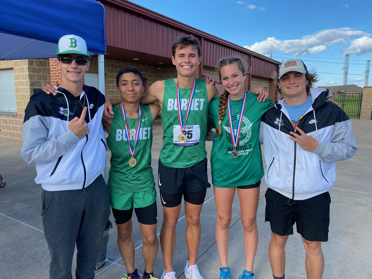 Burnetgirlstrac's tweet photo. Burnet STATE QUALIFIERS‼️💚🤍 #statebound https://t.co/oDuuVHv6tl