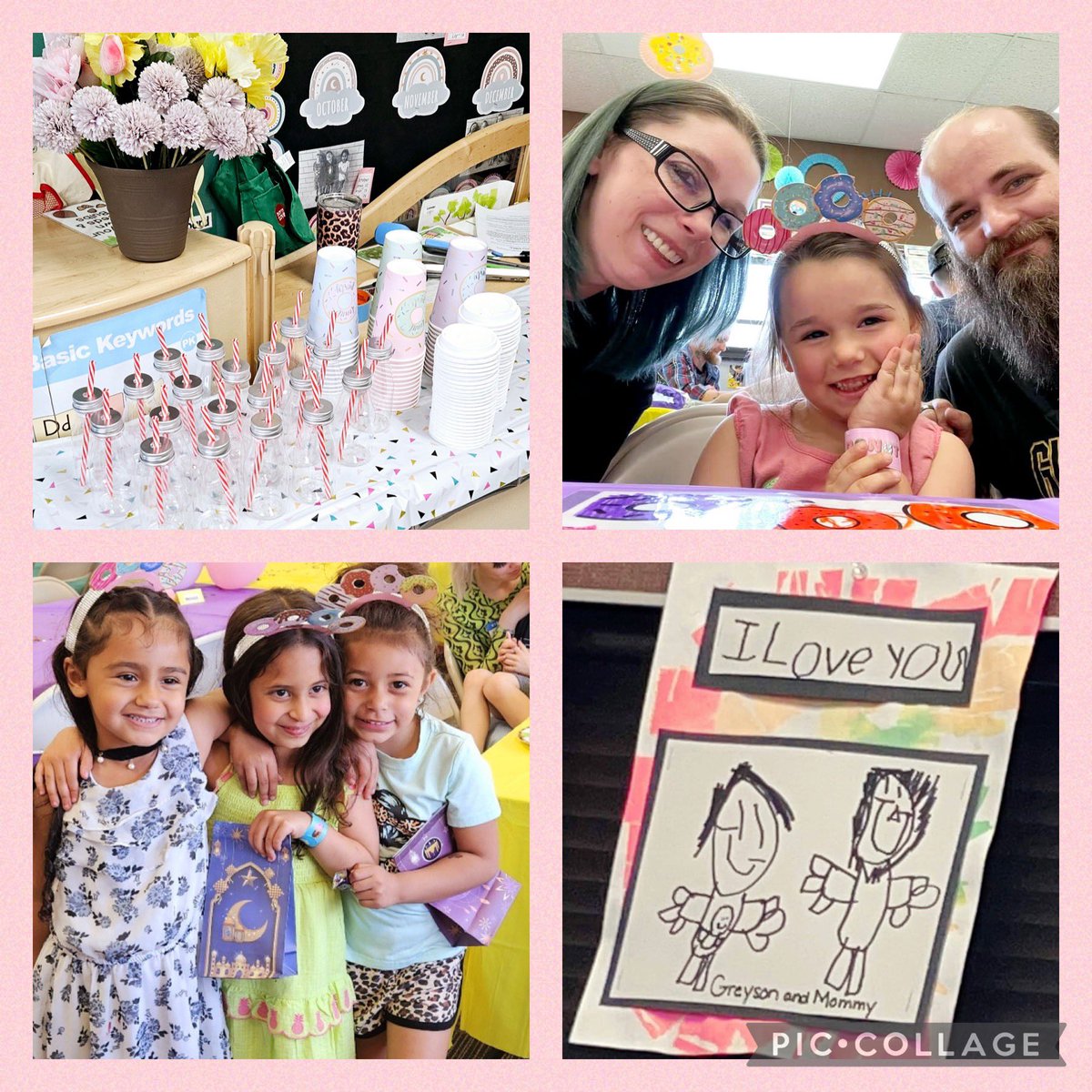 IndianaAreaSD's tweet photo. Our PreK “Donuts with Grown-Ups” sure was a sweet event!🍩💕Everyone enjoyed a well-rounded breakfast…with sprinkles on top! #proudBFprinicipal #DonutKnowWhatWeWouldDoWithoutMrsOlearMrsHartandMrsDrew https://t.co/65ZzQLAgQ6