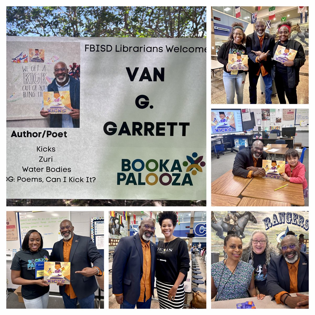 I enjoyed KICKING it at Bookapalooza!
#vangpoet #vanggarrett #vantastic @reggiebrownart <a href="/hulahoopes/">Tara Hoopes</a> <a href="/versifybooks/">Versify Books</a> <a href="/HarperChildrens/">HarperKids</a> <a href="/HarperCollins/">HarperCollins</a> <a href="/HarperStacks/">HarperStacks 📚</a> <a href="/emilyreads/">emily</a> <a href="/mperezpublish/">Monica Perez</a> <a href="/FortBendISD/">Fort Bend ISD</a> <a href="/liaratamani/">Liara Tamani</a> <a href="/texasbookfest/">Texas Book Festival</a> <a href="/HebRead3/">H-E-B Read 3</a> <a href="/HEB/">H-E-B</a>