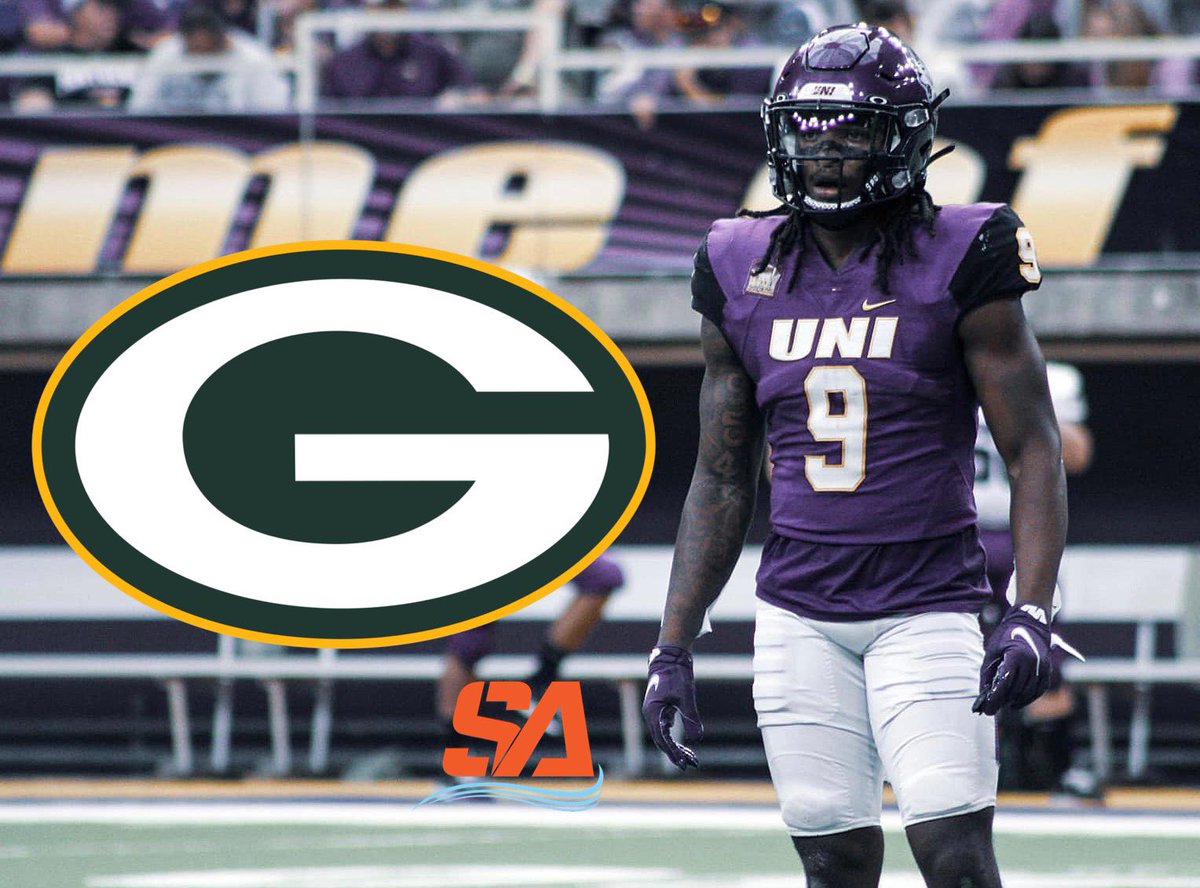 Sleeper Athletes (@sleeperath1etes) on Twitter photo #NorthernIowa #Panthers DB Benny Sapp III (<a href="/BennySappIII/">Benny Sapp III</a>) headed to the #GreenBay <a href="/packers/">Green Bay Packers</a> as an UDFA
Do your thing boss man! #WakeEmUp 😴 #NorthernIowa #Panthers DB Benny Sapp III (<a href="/BennySappIII/">Benny Sapp III</a>) headed to the #GreenBay <a href="/packers/">Green Bay Packers</a> as an UDFA
Do your thing boss man! #WakeEmUp 😴