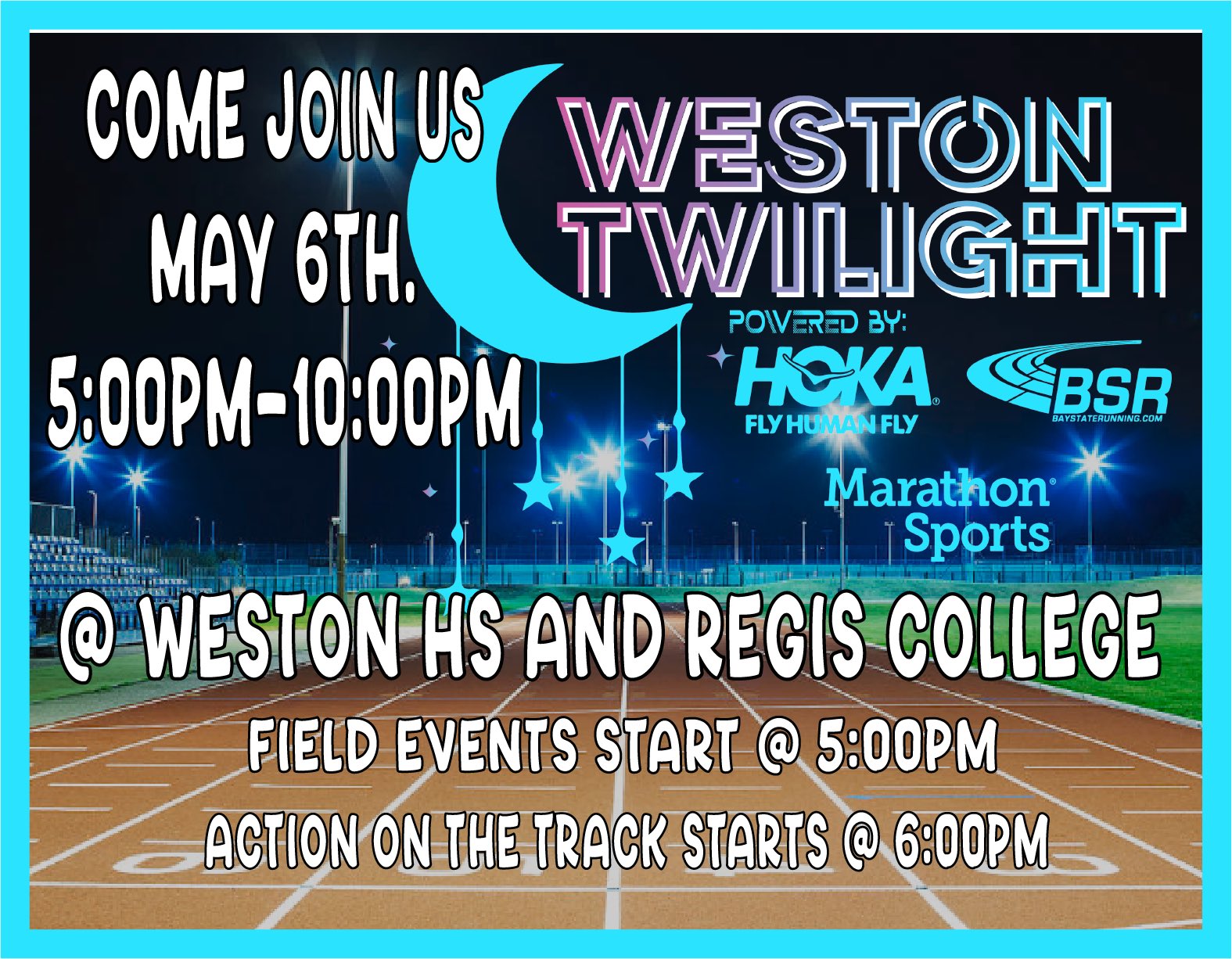 Bay State Running on Twitter "Weston Twilight Invitational is one week
