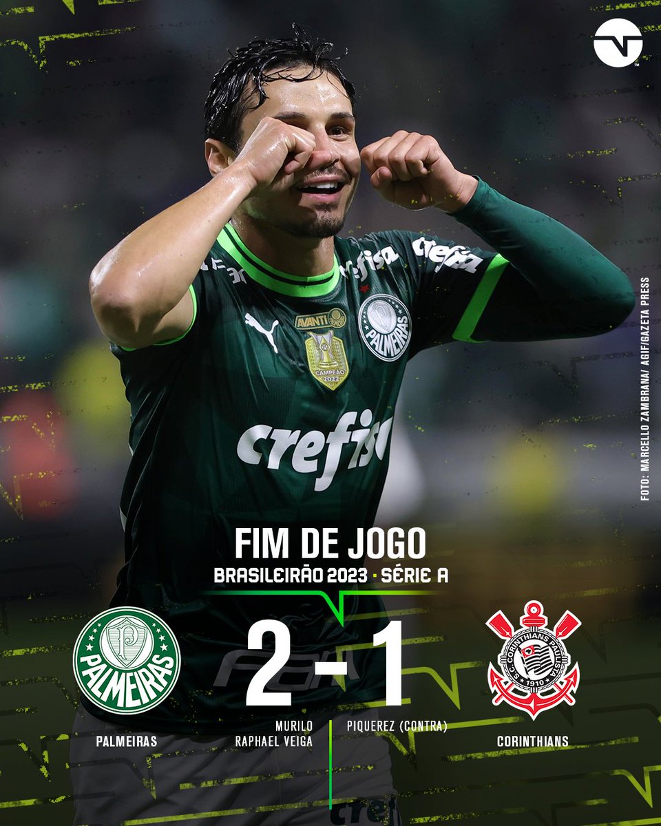 TNTSportsBR's tweet photo. O PALMEIRAS SÓ CHORA DE ALEGRIA! 😂😂😂 Até o gol do Corinthians foi do Palmeiras no Derby! 🐷🟢⚪ #Brasileirão2023 https://t.co/VvrWgwwzkk