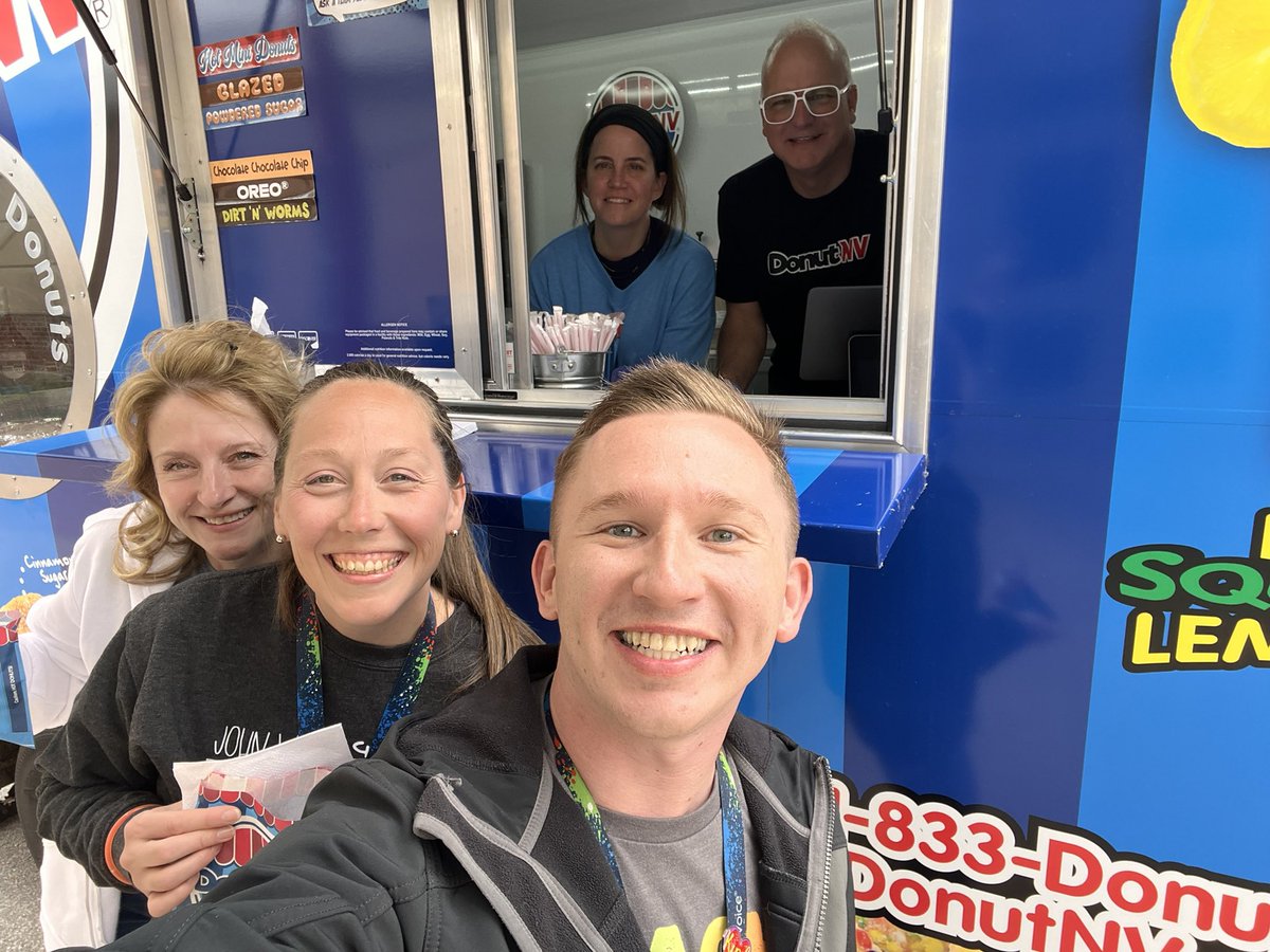 MrLeviSmith's tweet photo. DONUT stress about the MAP test. 3rd-5th grade @lufflions celebrated their hard work and efforts after two weeks of testing with donuts from Donut NV today. #luffpride #isdstrong https://t.co/3ZK4yZAuzi