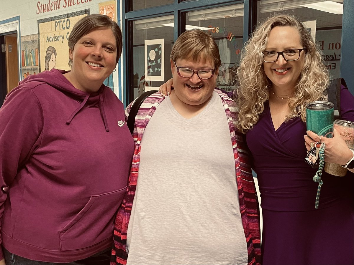 HNESAP_Glover's tweet photo. Purple Up Day for Month of the Military Child!  We love our military families💜
@MrsASchott @BethNuckles @ToddErickson15 https://t.co/d2rXJieBus