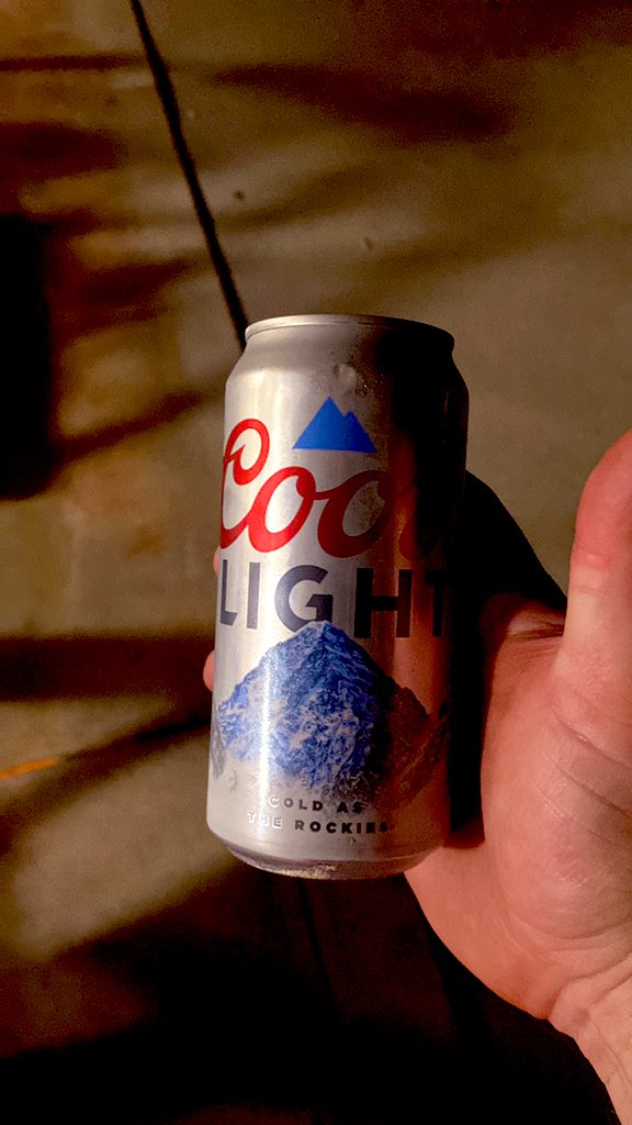 Stardumb538's tweet photo. @OutKickTNML had to put in some Saturday work. 2 cans of thatch later and some reseeding and new soil, I’m done. Sunday is a work day too. Thanks to @zachlanebryan music and a code blue on the @CoorsLight can to celebrate todays achievement. https://t.co/1X49YKAf8A
