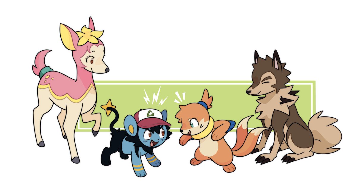 kianamaiart's tweet image. who's that pokémon