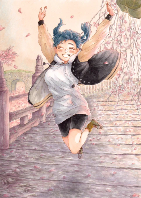 #ゴールデンウィークSNS展覧会2023 コピックで日常と非日常を好き勝手に描いてます〜!
