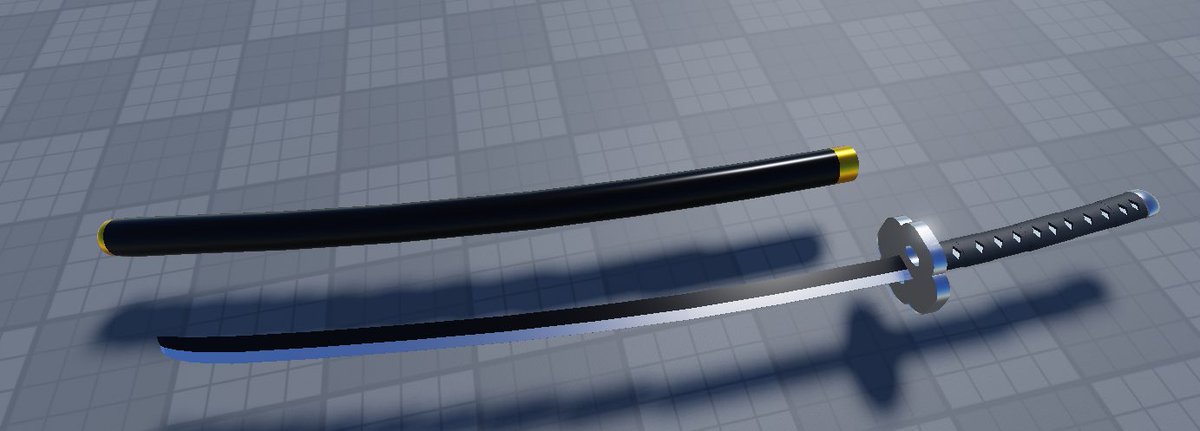 Yunoski_'s tweet image. Sword model for Hinokami rebirth #roblox #swordmodel